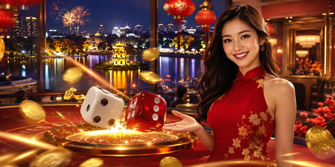 Quang cảnh lễ hội tài xỉu tại Hà Nội trong dịp Tết truyền thống